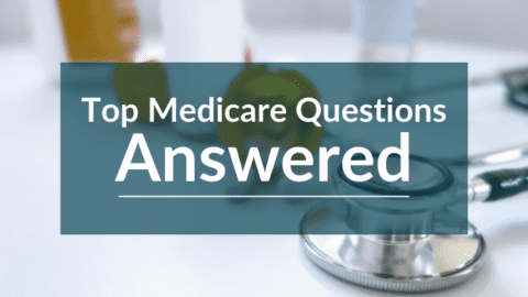 Medical equipment with the title 'Top Medicare Questions Answered' for an article by Beacon CApital Management on understanding Medical coverages.